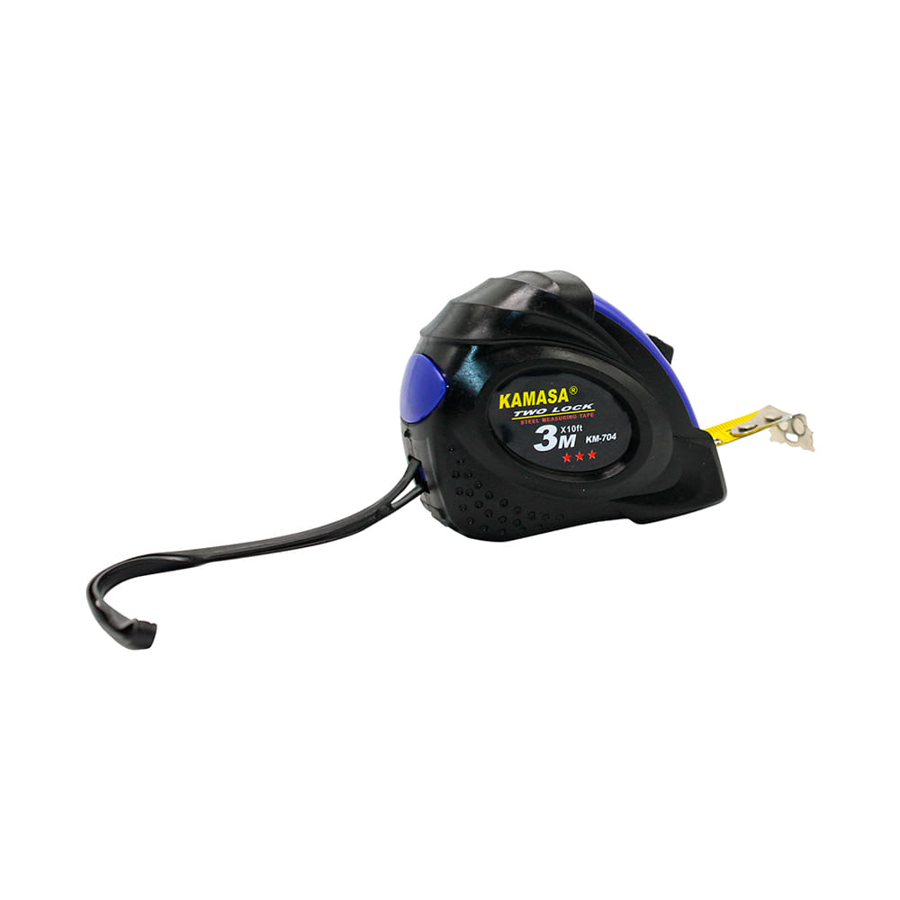 WINCHA PLASTICA DE COLOR 3 METROS X 16MM KAMASA1