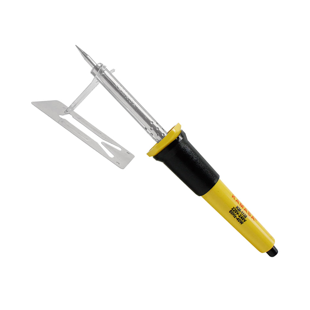 CAUTIN PROFESIONAL 60W TIPO LAPIZ CON PUNTA DE ACERO Y COBRE KAMASA