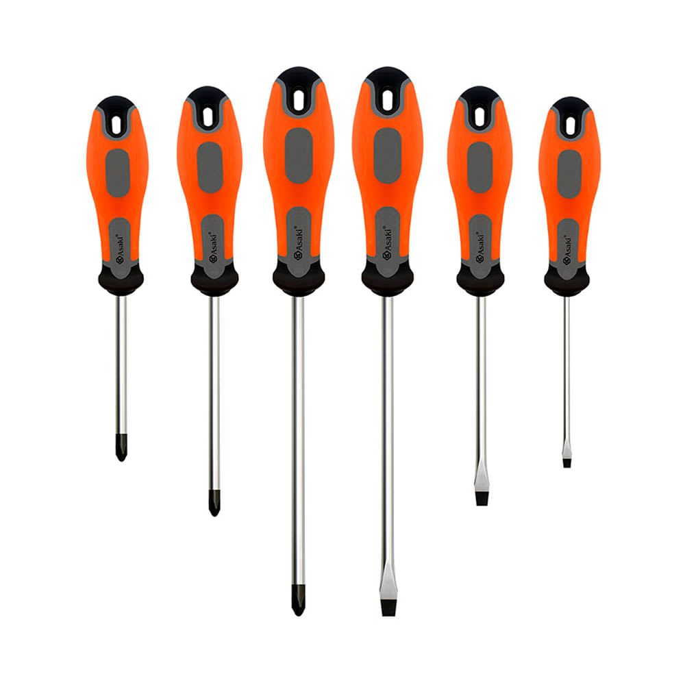 JUEGO DESTORNILLADOR 6 PIEZAS KAMASA1