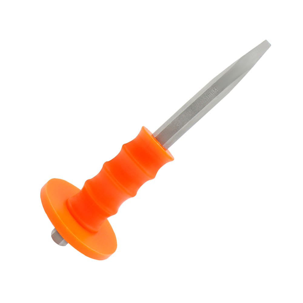 CINCEL HIERRO PLANA FORJADA ACERO 10'' KAMASA