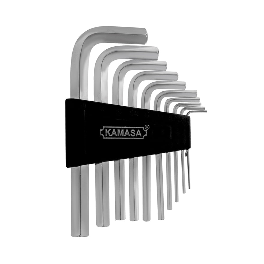 JUEGO LLAVE ALLEN 10 PIEZAS KAMASA