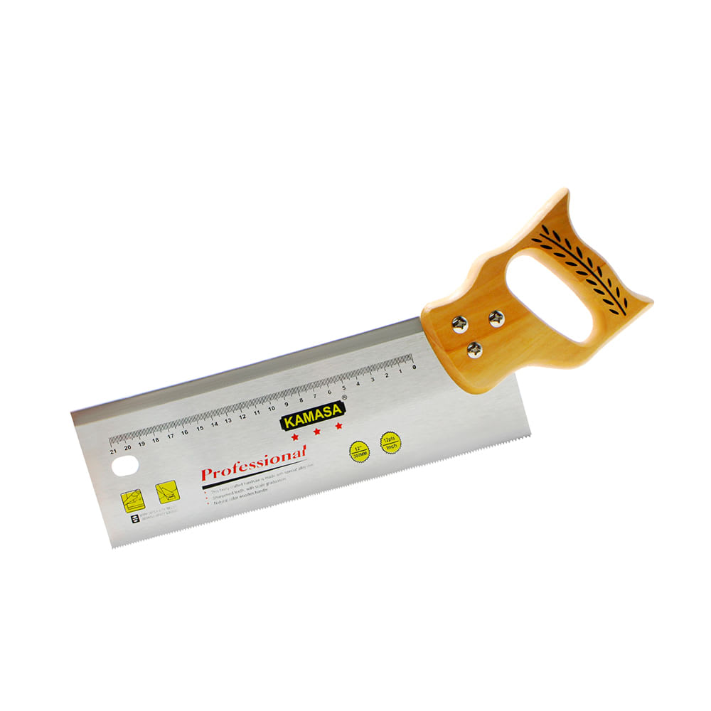 SERRUCHO COSTILLA 12'' DE ACERO PLATA KAMASA