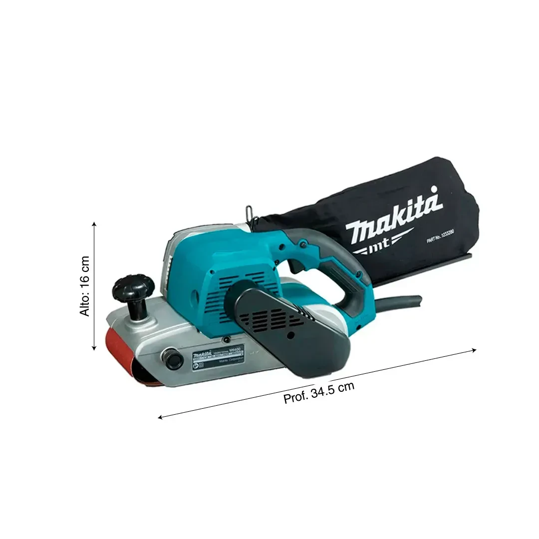 LIJADORA DE BANDA 4''X24'' 940W- M9400B MAKITA MT2