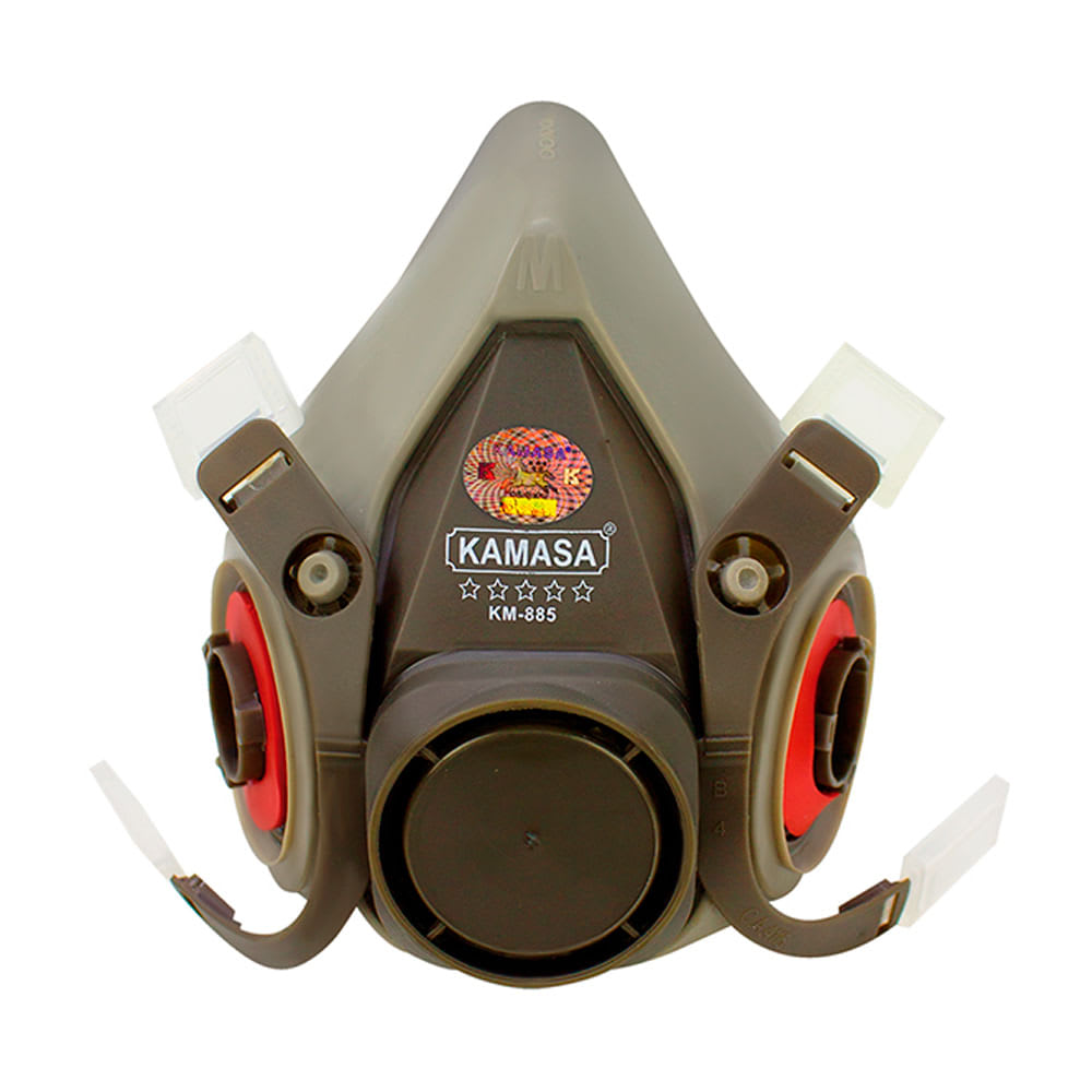 RESPIRADOR ANTIGAS GRIS KAMASA