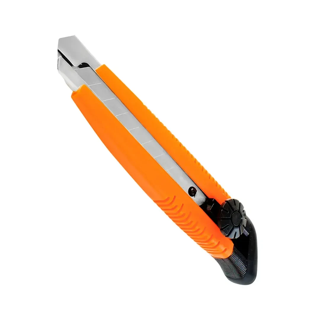CUCHILLO DE CARTON 3 HOJAS EN ACERO Y PLASTICO KAMASA1
