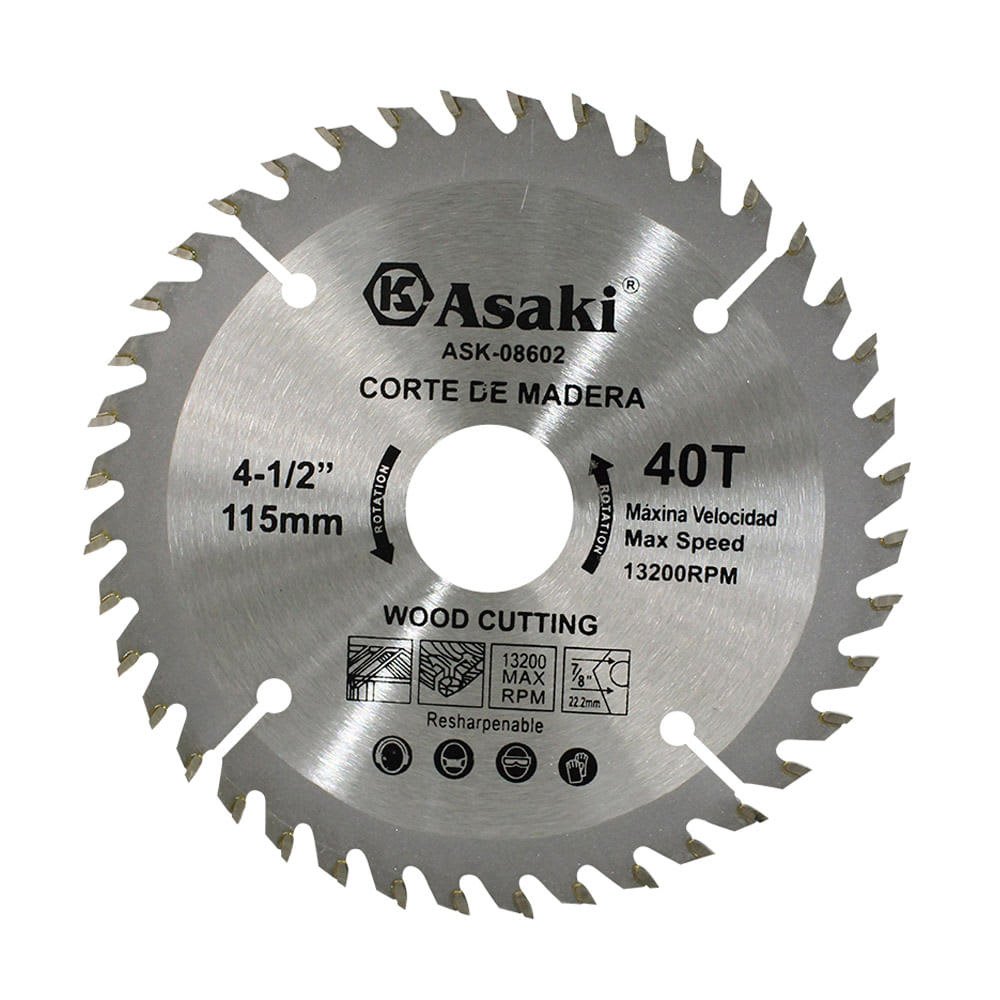 DISCO DE SIERRA 4-1 / 2