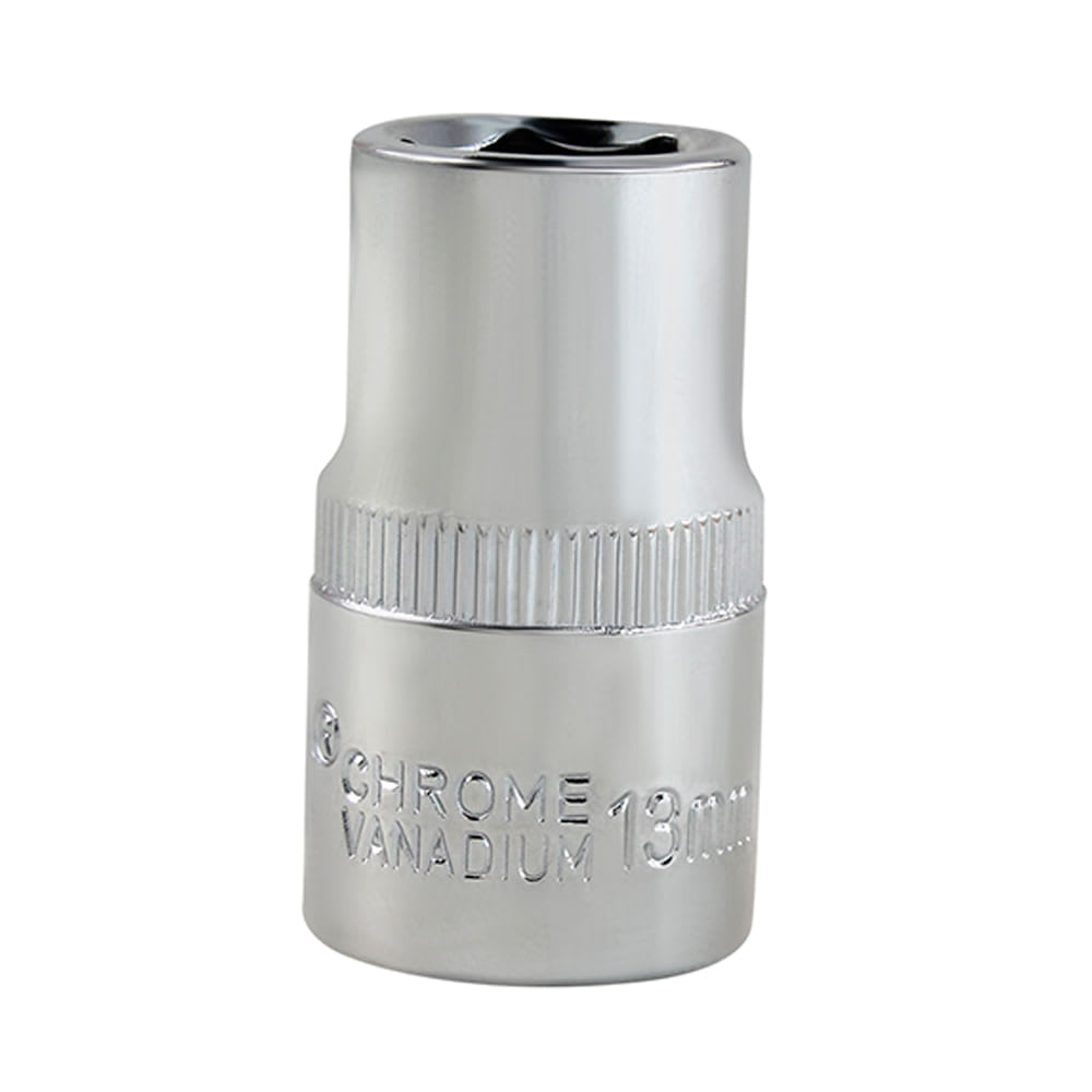 DADO DE ACERO NIQUELADO 1/2''X13MM KAMASA