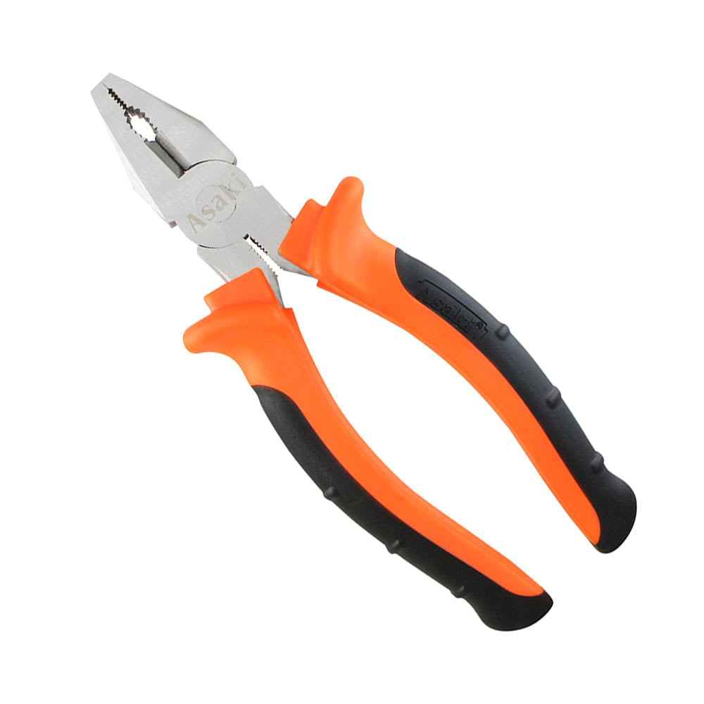 ALICATE UNIVERSAL KAMASA DE ACERO 6'' CON MANGO ANTIDESLIZANTE