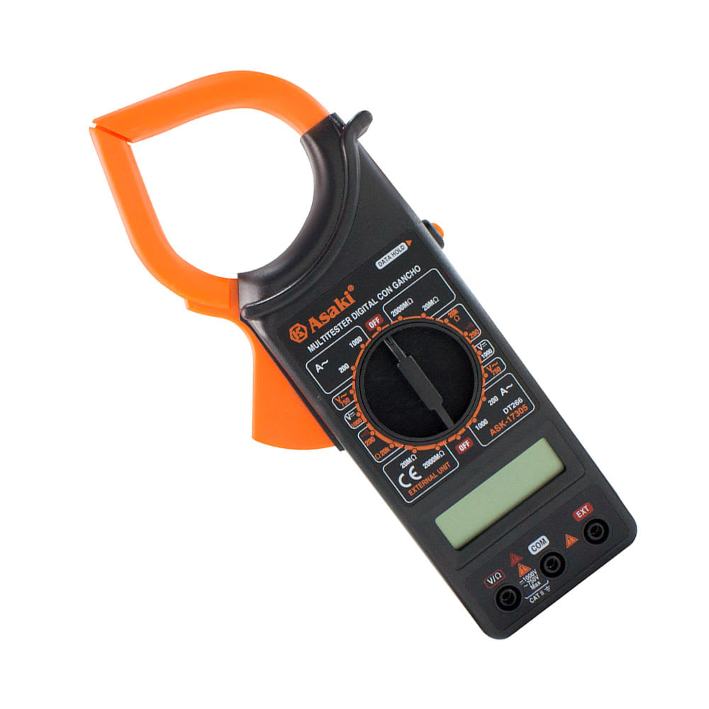 MULTITESTER DIGITAL CON GANCHO KAMASA1