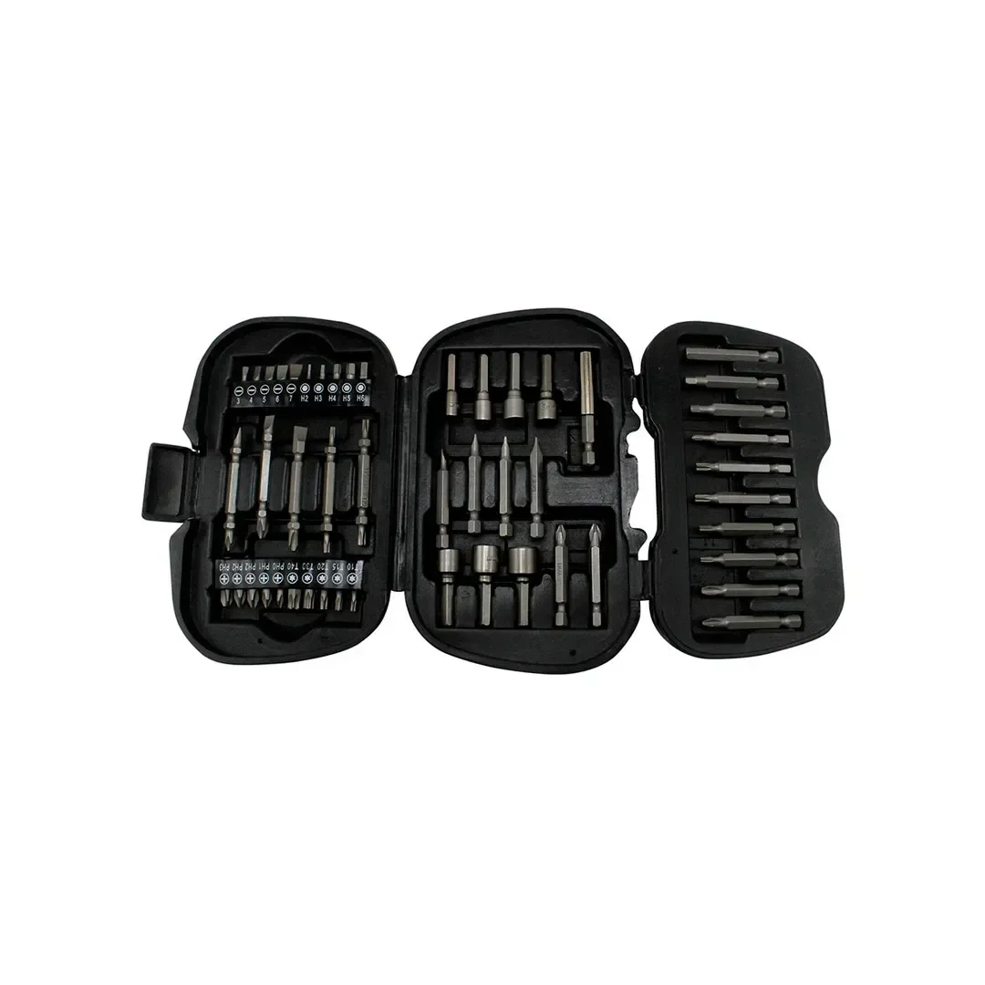 JUEGO DE DESARMADORES 49 PIEZAS CON RECUBRIMIENTO ANTICORROSION KAMASA