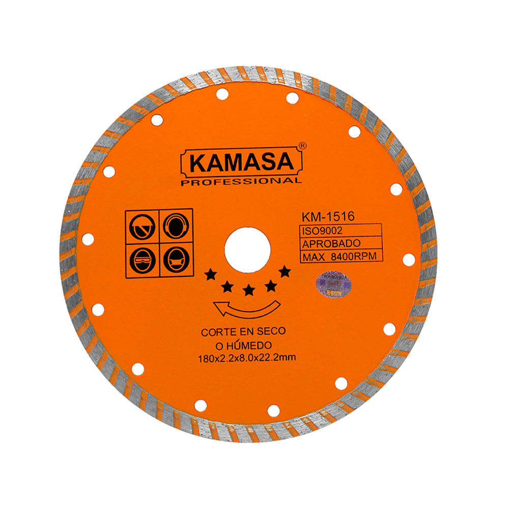 DISCO DIAMANTADO T/180 KAMASA1