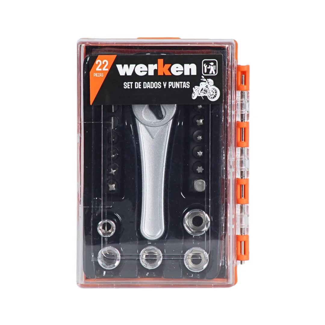 SET DADOS Y BITS 22 PIEZAS WERKEN5