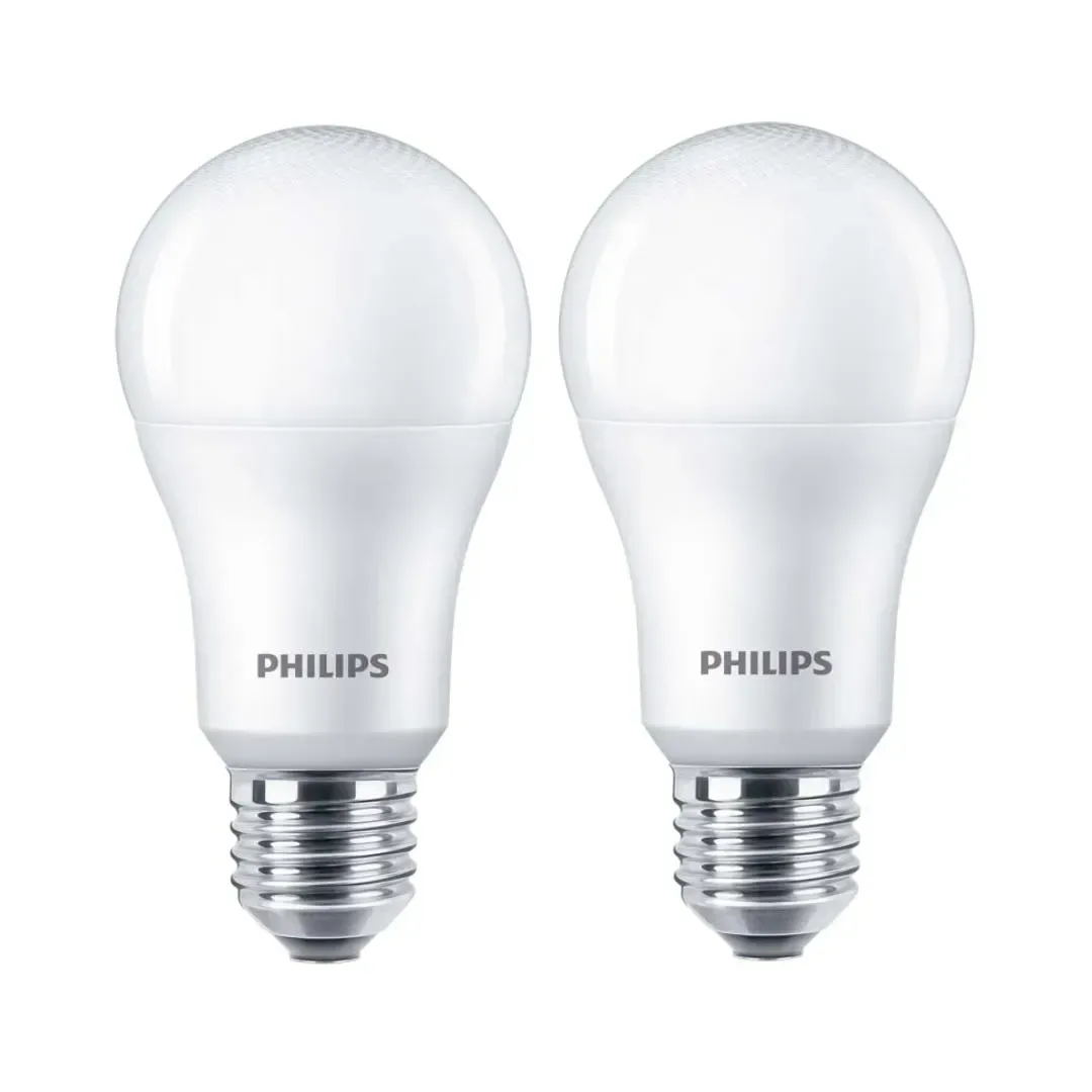 FOCO LED LUZ CALIDA E27 14W X2 AHORRO ENERGETICO Y DURABILIDAD PHILIPS4