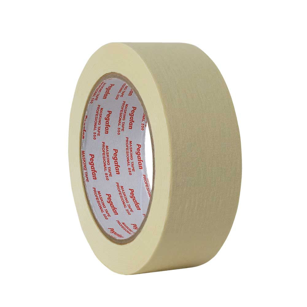 CINTA MASKING TAPE PROFESIONAL 550 PAPEL BLANCO 36MMX50M PEGAFAN