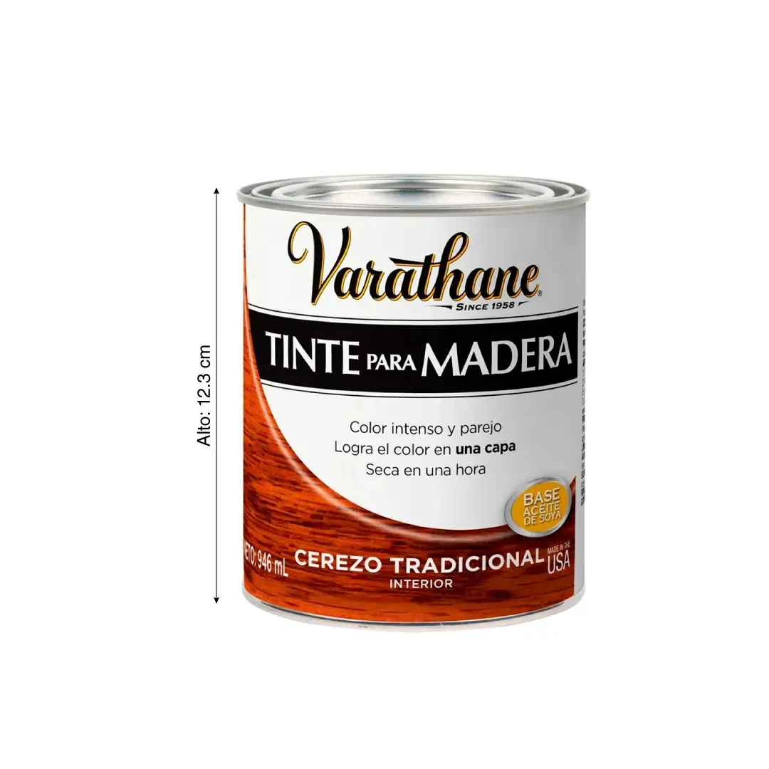 TINTE MADERA CEREZO 0,946L VARATHANE2