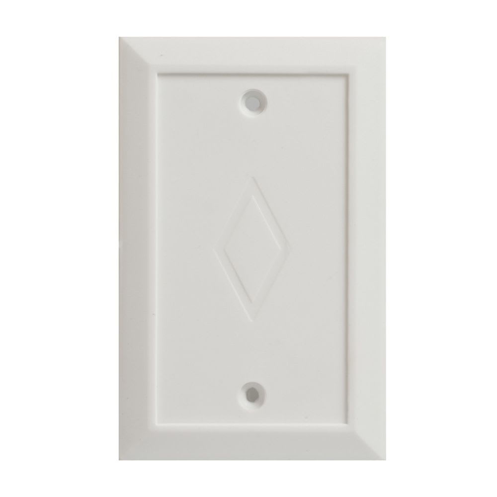 TAPA CIEGA RECTANGULAR BLANCO LUZZINI ELECTRIC