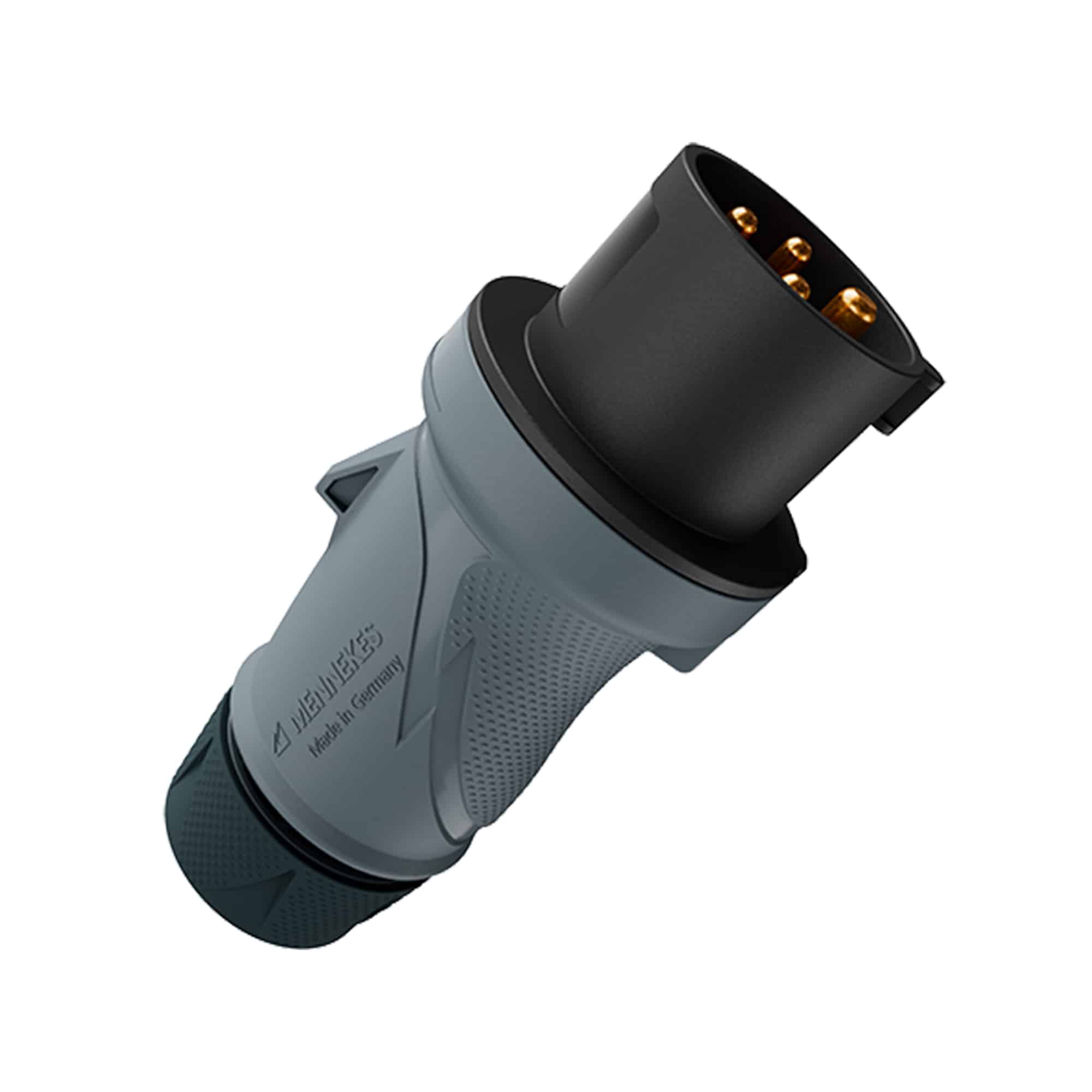 ENCHUFE 32AMP 3P+T 500V NEGRO 7H IP54 POWERTOP XTRA -REEMPLAZO 265 MENNEKES