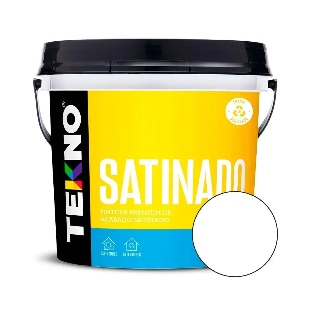 PINTURA SATINADA BLANCO 1 GALON TEKNO1