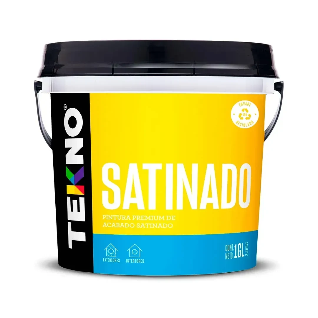 PINTURA SATINADA BLANCO 1 GALON TEKNO3