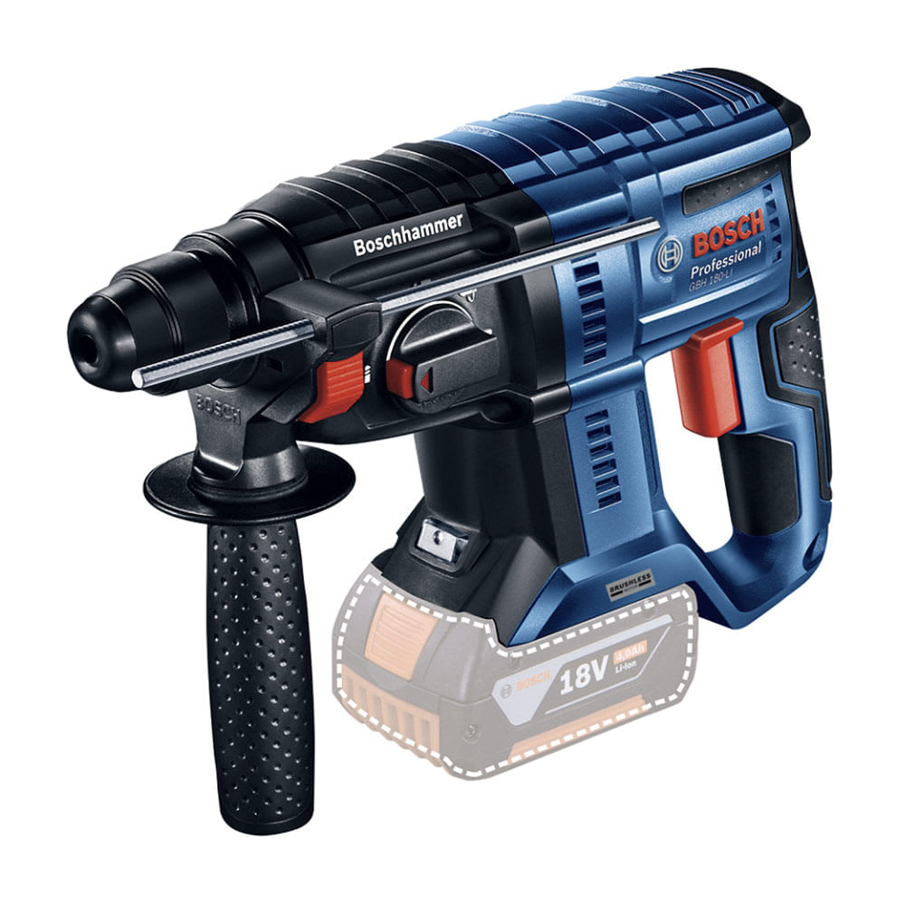 ROTOMARTILLO INALAMBRICO 18V BOSCH GBH 180-LI BRUSHLESS BOSCH1