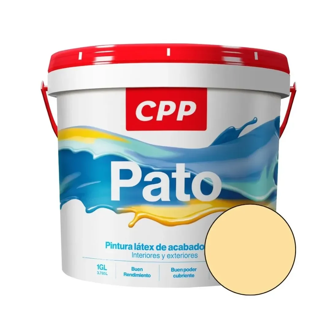 PINTURA LATEX PATO CREMA 1 GALON CPP1