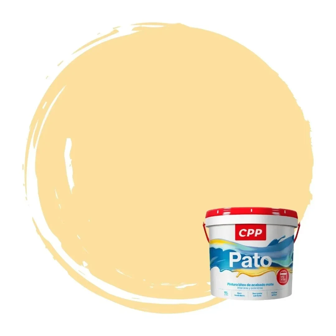 PINTURA LATEX PATO CREMA 1 GALON CPP4