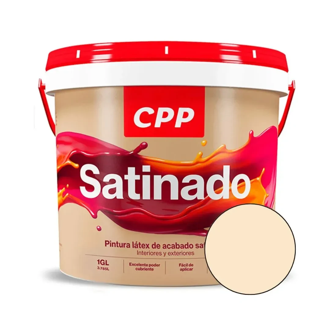PINTURA LATEX SATINADO BLANCO PERLA 1 GALON CPP1