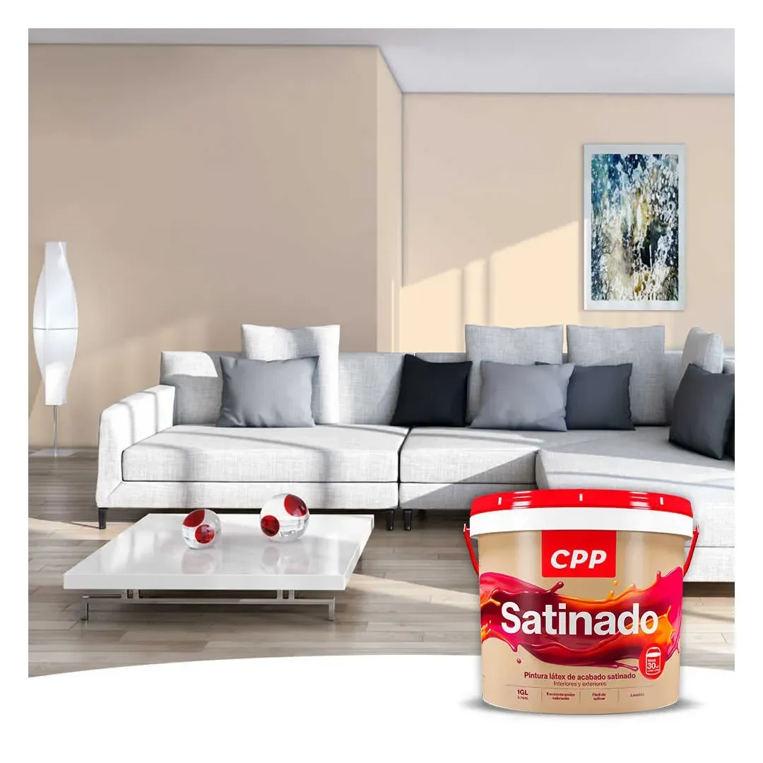 PINTURA LATEX SATINADO BLANCO PERLA 1 GALON CPP4