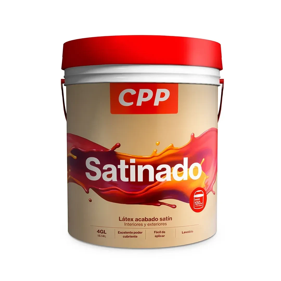 PINTURA LATEX SATINADO BLANCO 4 GALONES CPP3