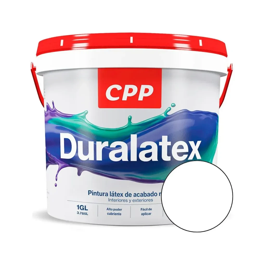 PINTURA LATEX DURALATEX BLANCO 1 GALON CPP