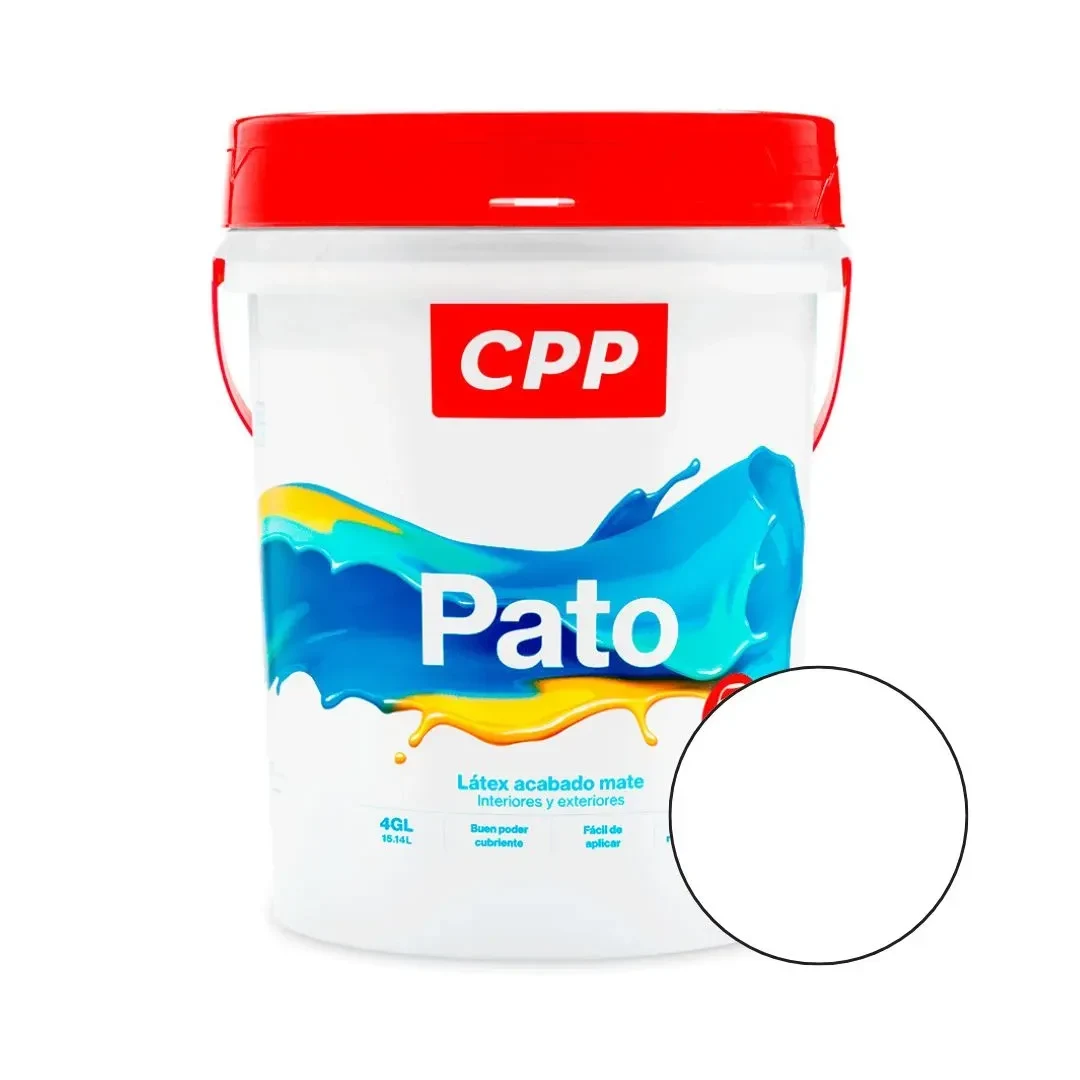 PINTURA LATEX PATO BLANCO 4 GALON CPP