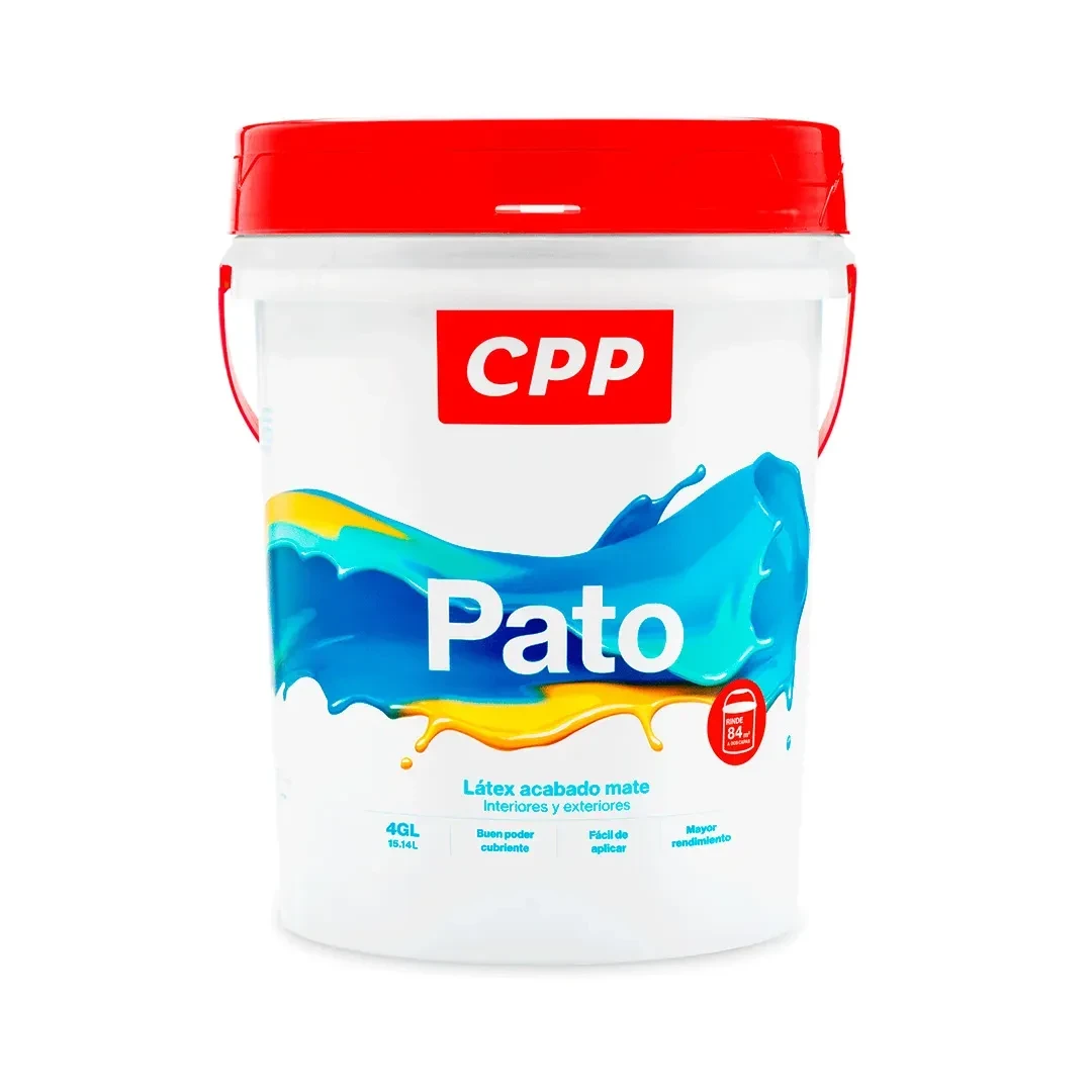 PINTURA LATEX PATO BLANCO 4 GALON CPP3