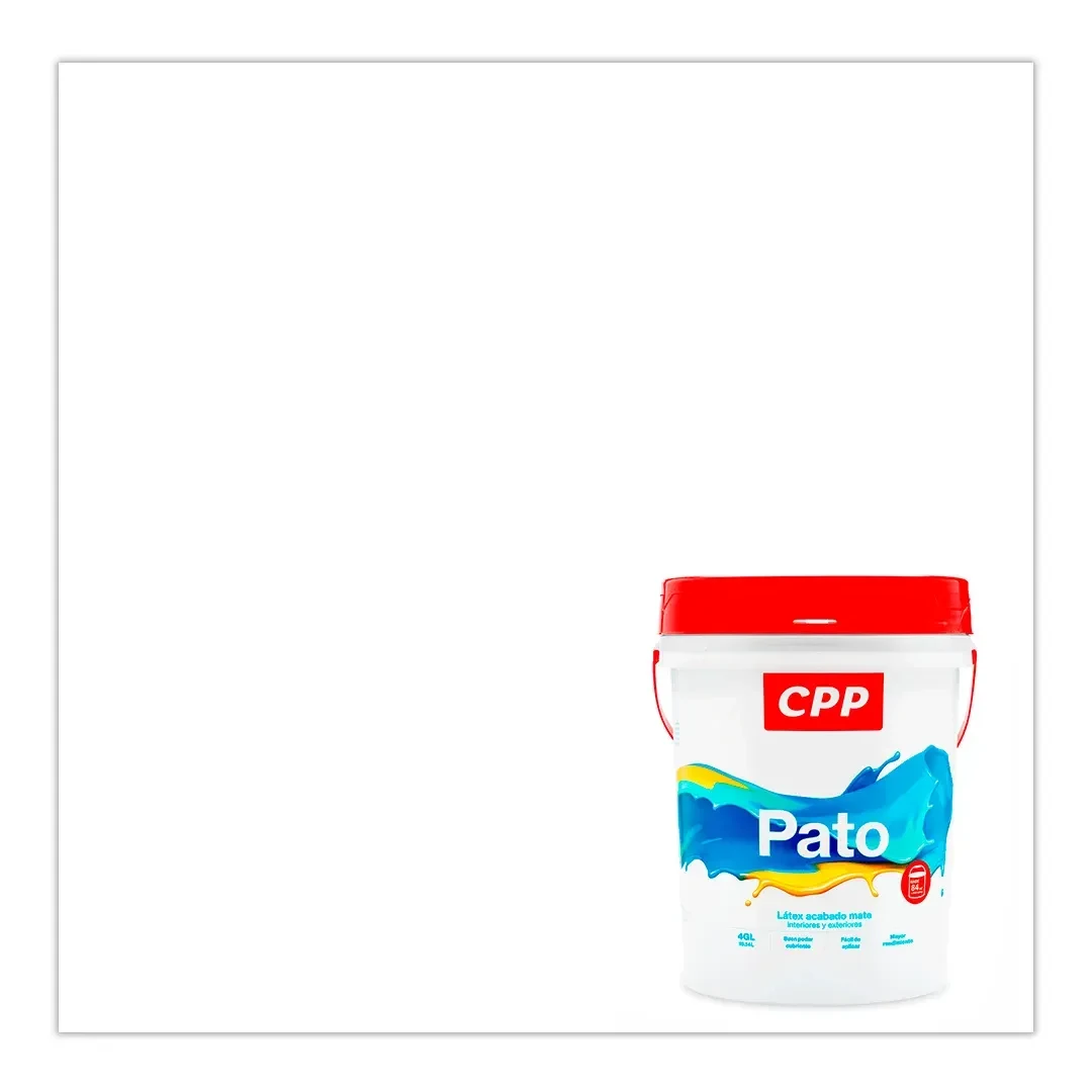 PINTURA LATEX PATO BLANCO 4 GALON CPP4