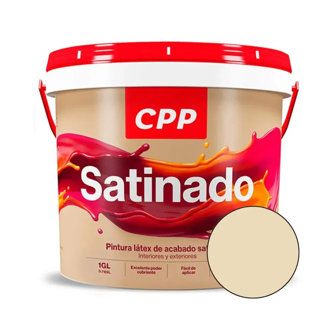 PINTURA LATEX SATINADO BLANCO HUMO 1 GALON CPP