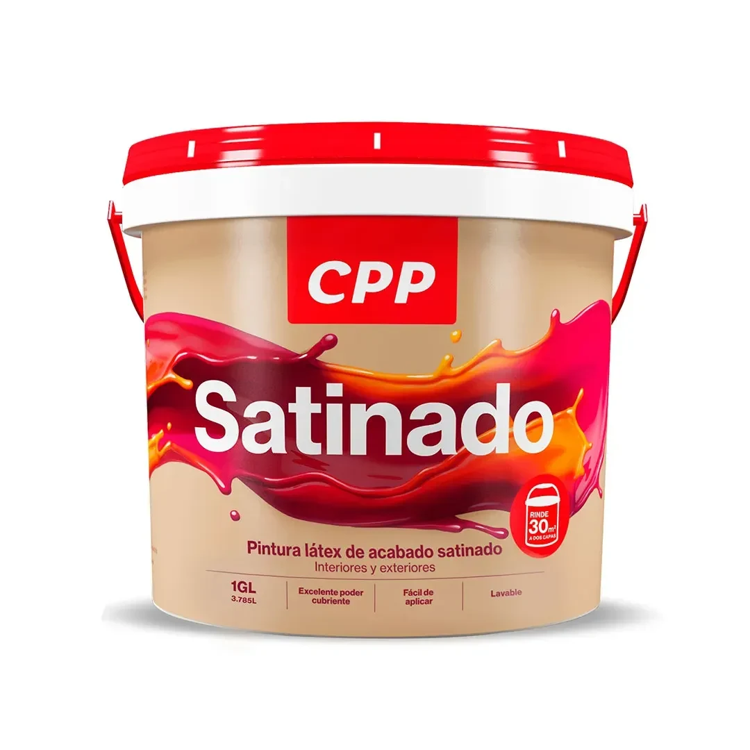 PINTURA LATEX SATINADO BLANCO HUMO 1 GALON CPP3
