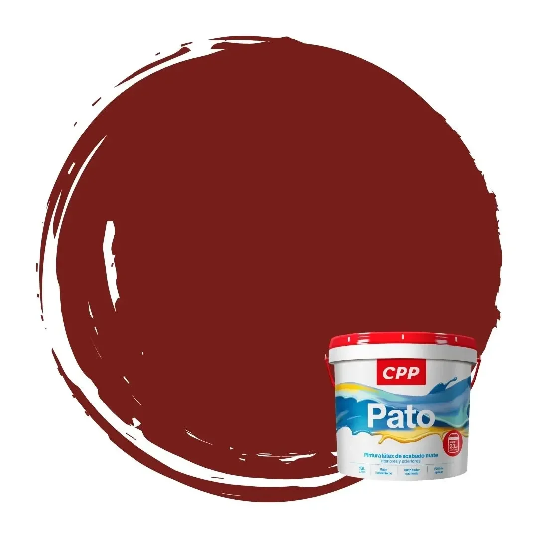 PINTURA LATEX PATO ROJO TEJA 1 GALON CPP4