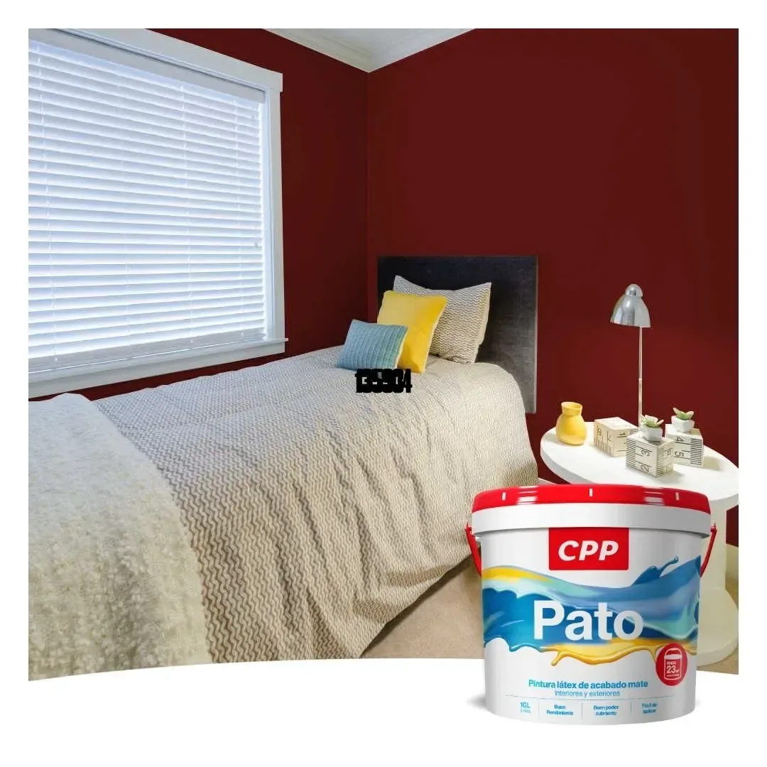 PINTURA LATEX PATO ROJO TEJA 1 GALON CPP5
