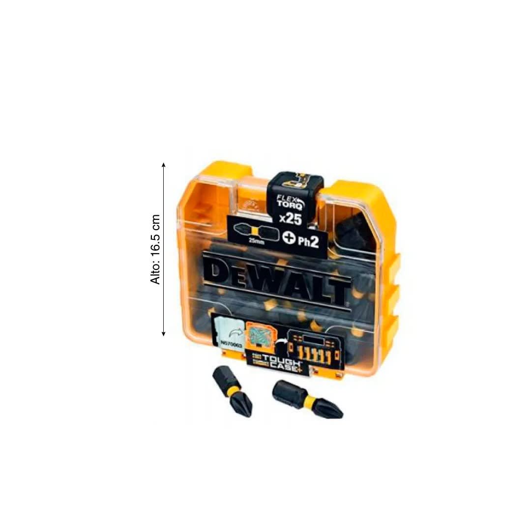 JUEGO 25 PUNTAS IMPACT TORSION DEWALT1