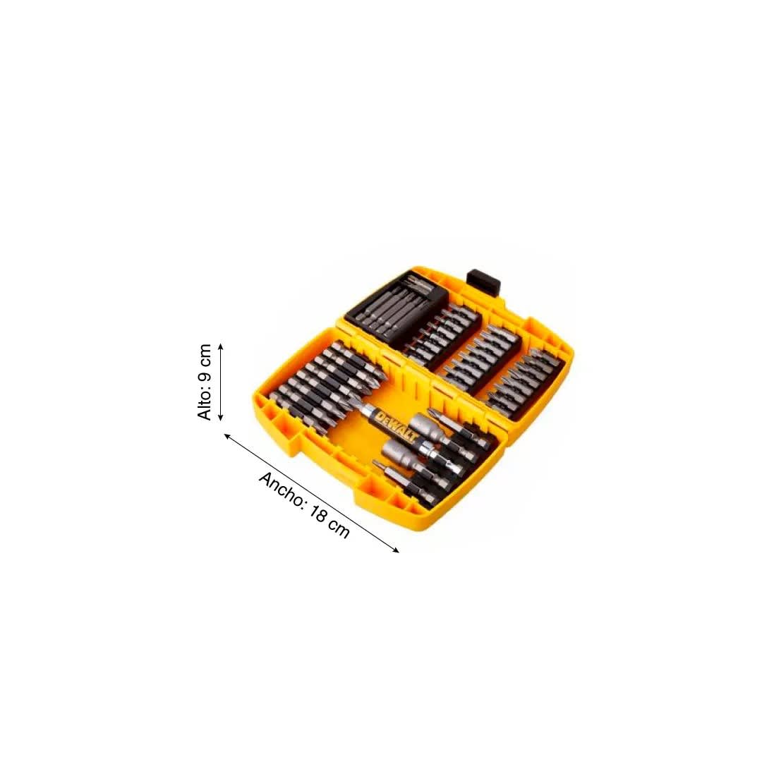 SET 45 PUNTAS DE DESTORNILLADOR DEWALT1