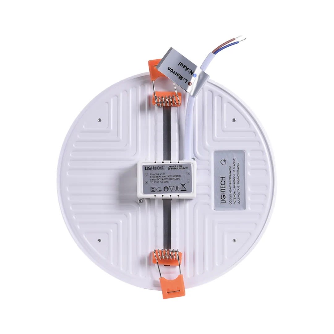 PLAFON LED CIRCULAR FRAMELESS 24W LUZ BLANCA LIGHTECH1