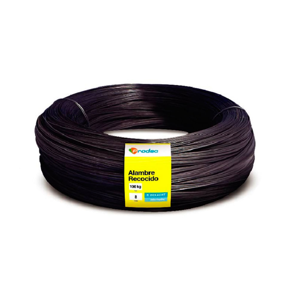 ALAMBRE RECOCIDO DE ALBAÑIL NUMERO 8X100 KG PRODAC