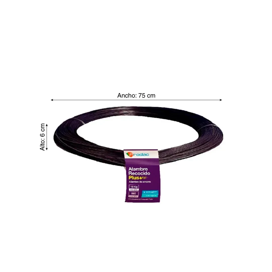 ALAMBRE RECOCIDO DE ALBAÑIL NUMERO 16 X 10 KG PRODAC2