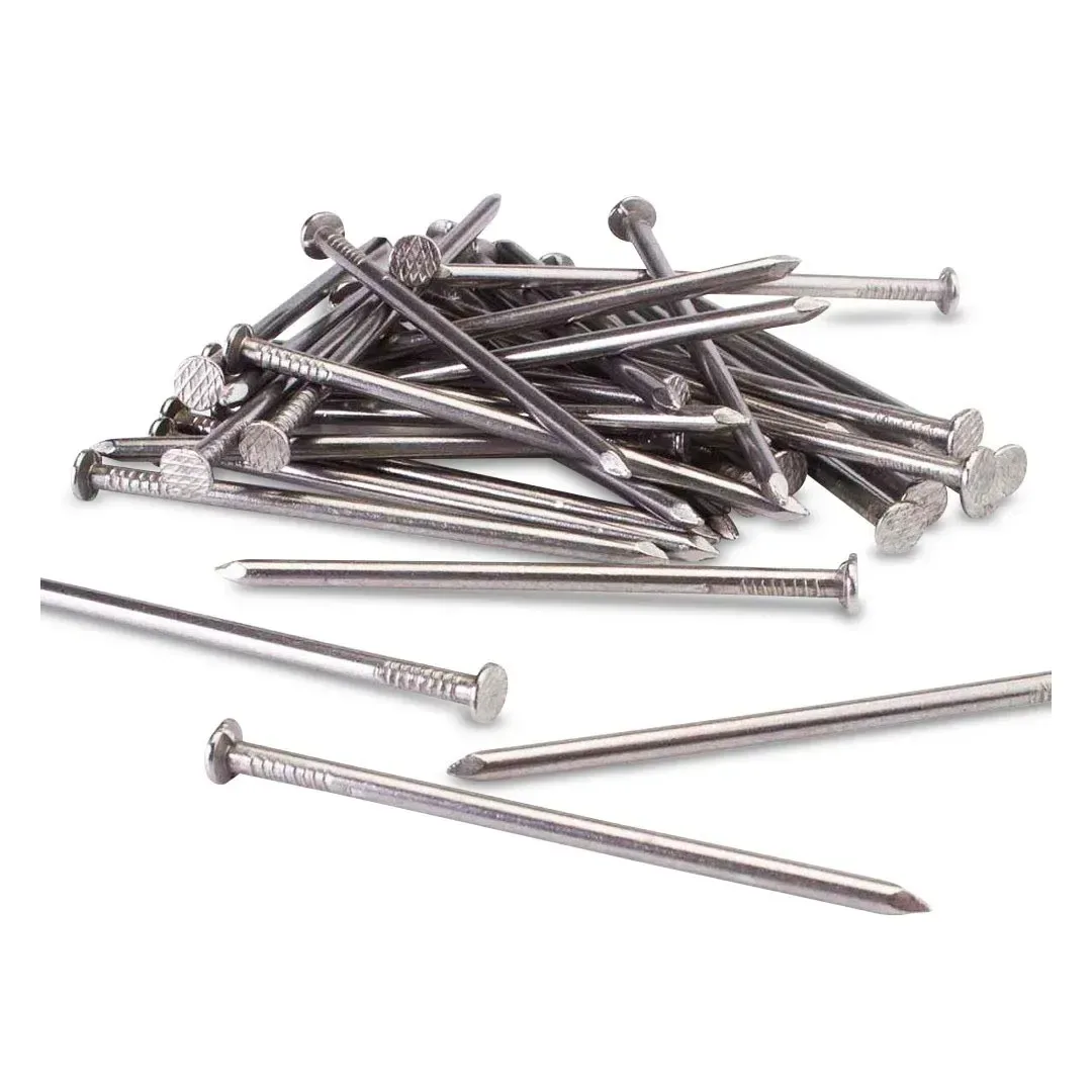 CLAVO ALBAÑIL CON CABEZA 4'X7 DE ACERO GALVANIZADO GRIS PRODAC1