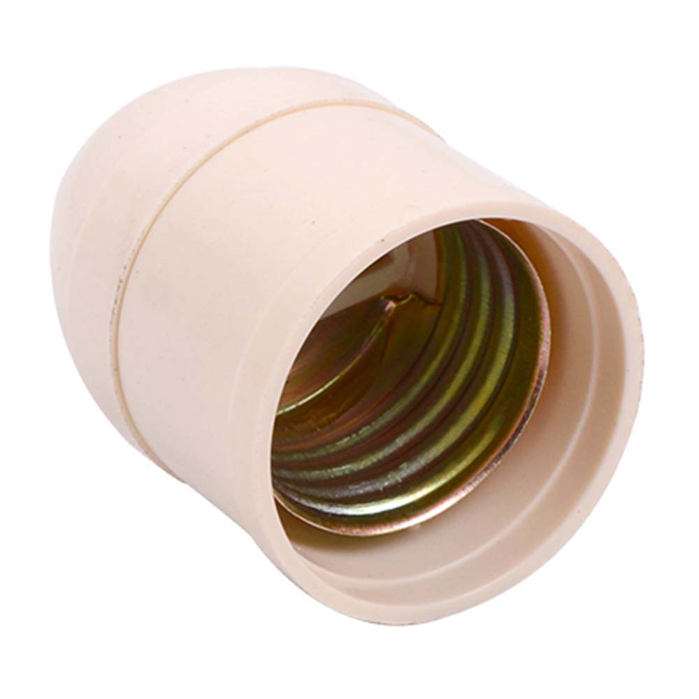 SOCKET BAQUELITA E27 CON ROSCA NIPLE 1/8'' WERKEN