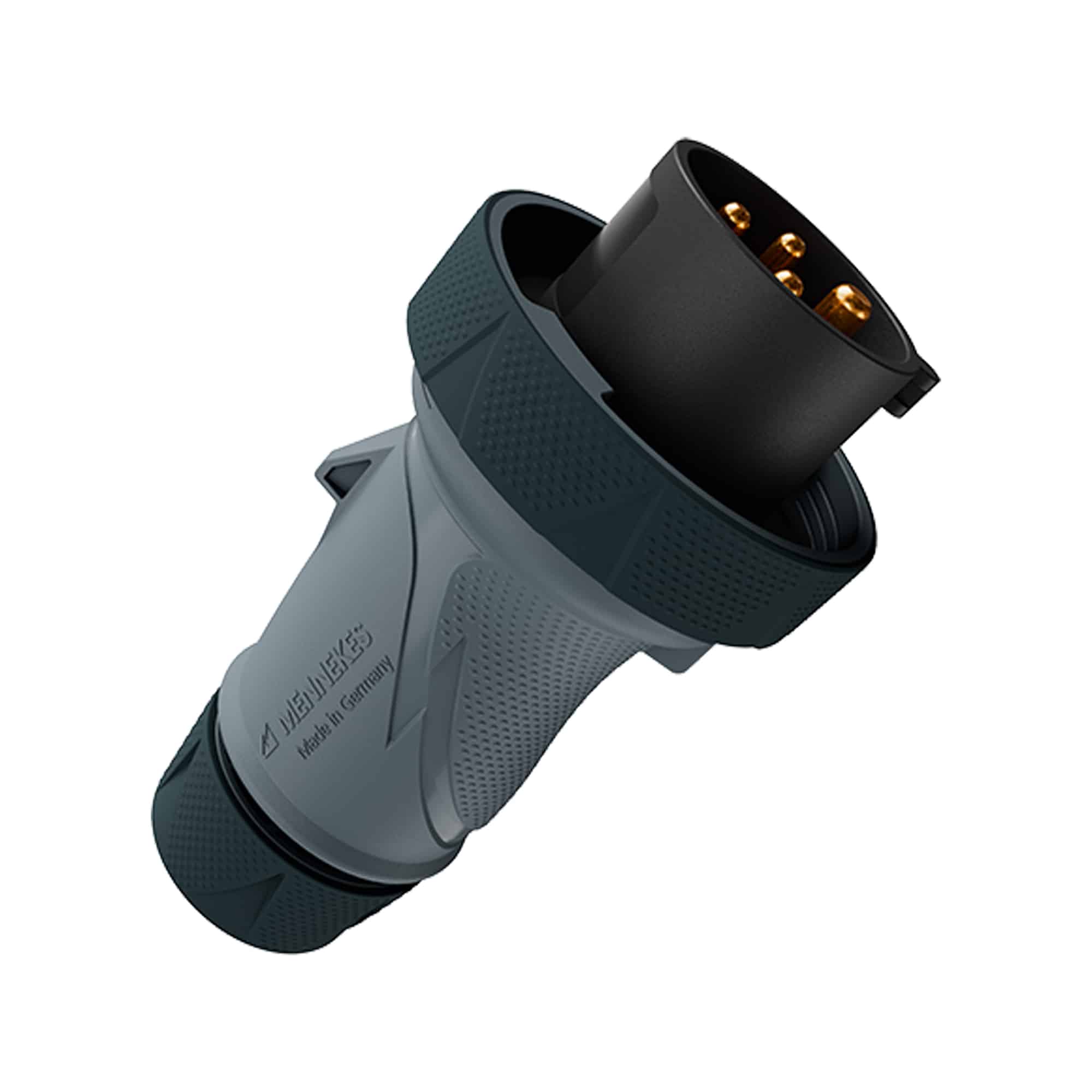 ENCHUFE 16AMP 3P+T 500V NEGRO 7H IP67 MENNEKES1