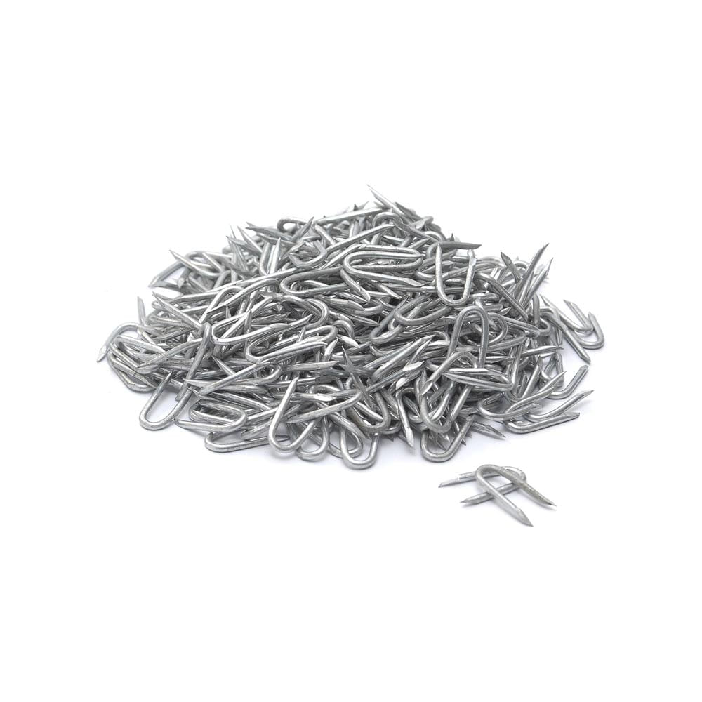 GRAPA DE ACERO MODELO MALLERA 3/4''X14 1/2 KG PLATA PRODAC