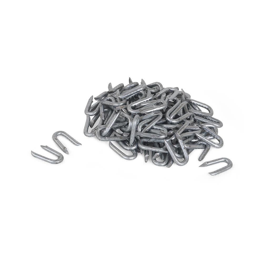 GRAPA DE ACERO MOTTO 1''X9 MM PLATA IDEAL PARA CARPINTERIA Y CONSTRUCCION PRODAC