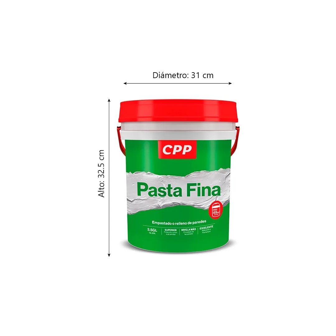 PASTA FINA BLANCO 3.5 GALONES CPP1