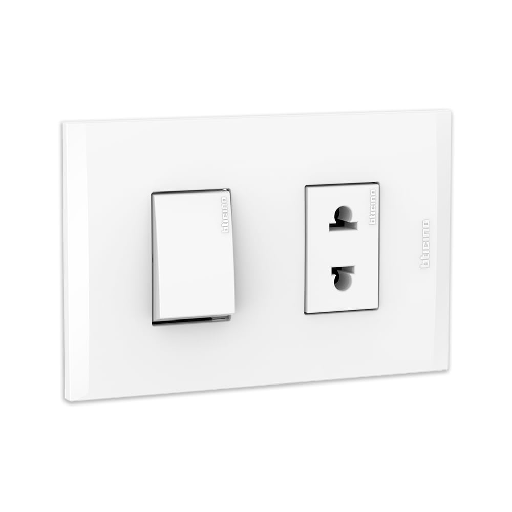 INTERRUPTOR + TOMACORRIENTE UNIVERSAL BTICINO1