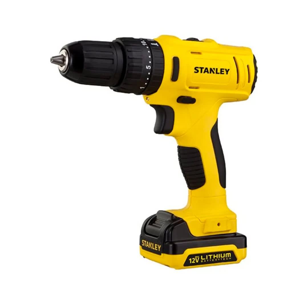 TALADRO PERCUTOR 3/8'' 12V INALAMBRICO SCH121S2K-B2 STANLEY1